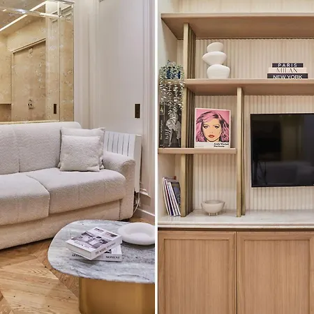 Air-conditioned Opera-louvre-2 Bedrooms 公寓